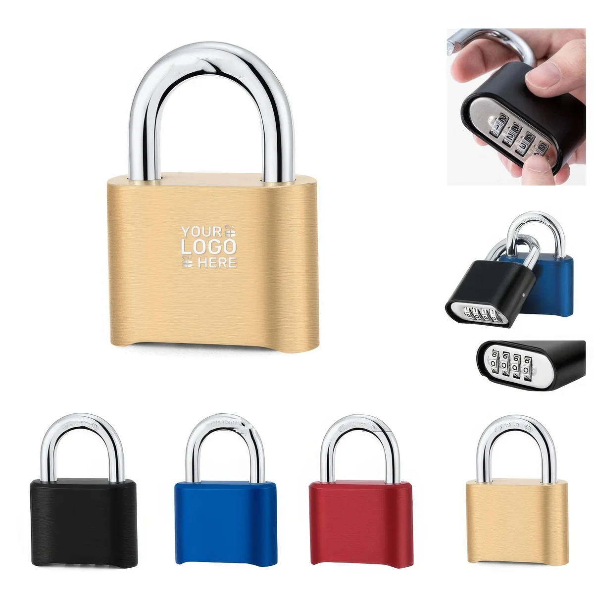 Large Heavy Duty 4 Digit Combination Lock 1