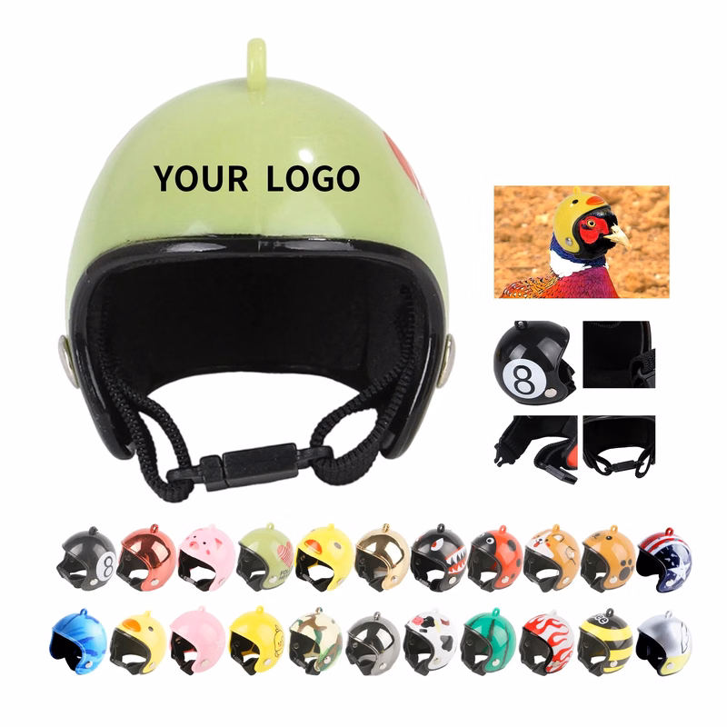 MOQ 50 Mini Chicken Pet Helmet