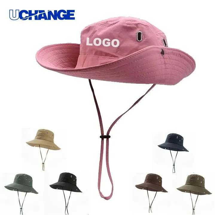 Custom Wide Brim Boonie Sun Hat for Outdoor Use 1