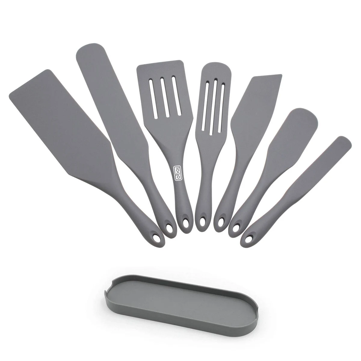 8PCS Heat Resistant Silicone Kitchen Cooking Utensils Set 1