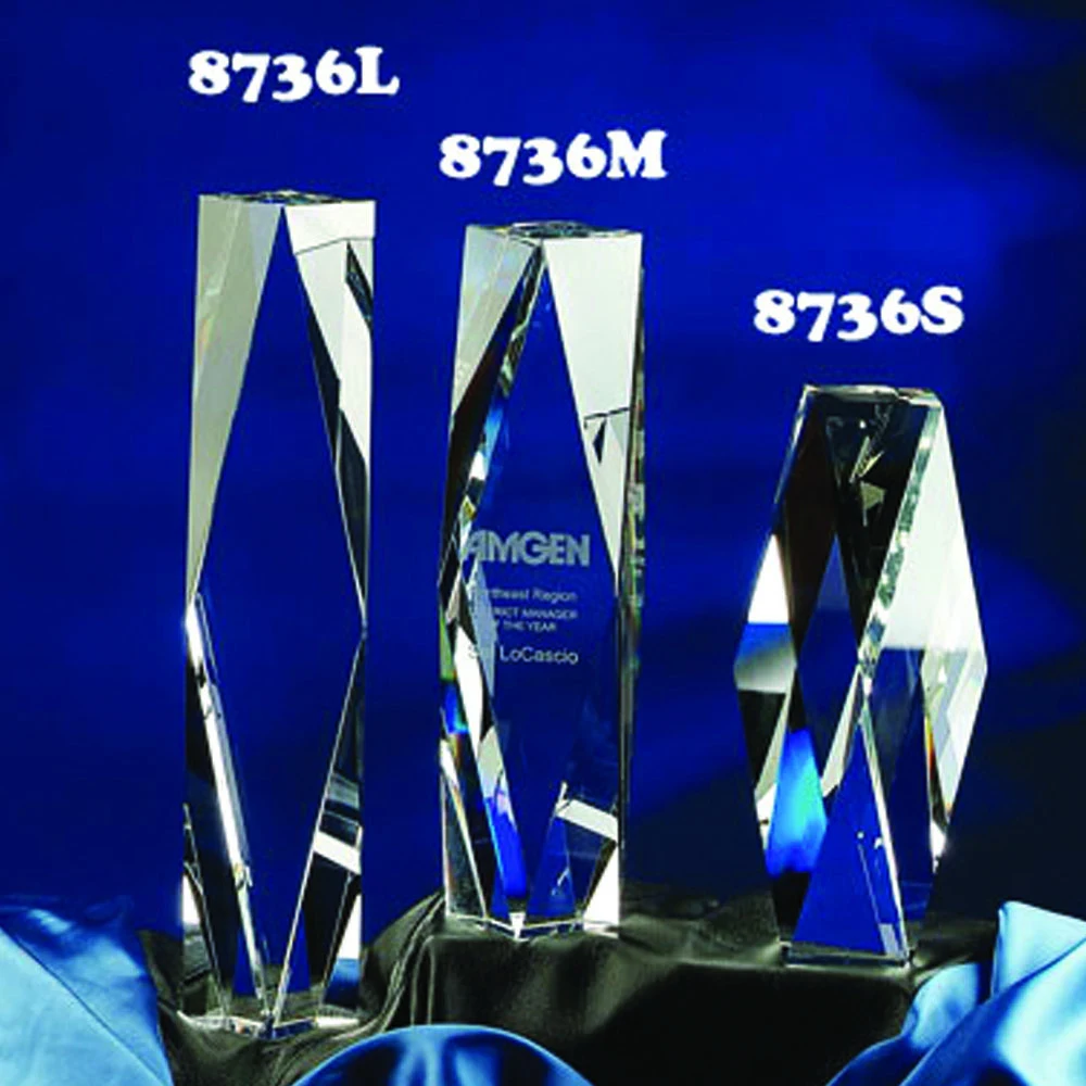 Prestige Optic Crystal Award - Medium 1