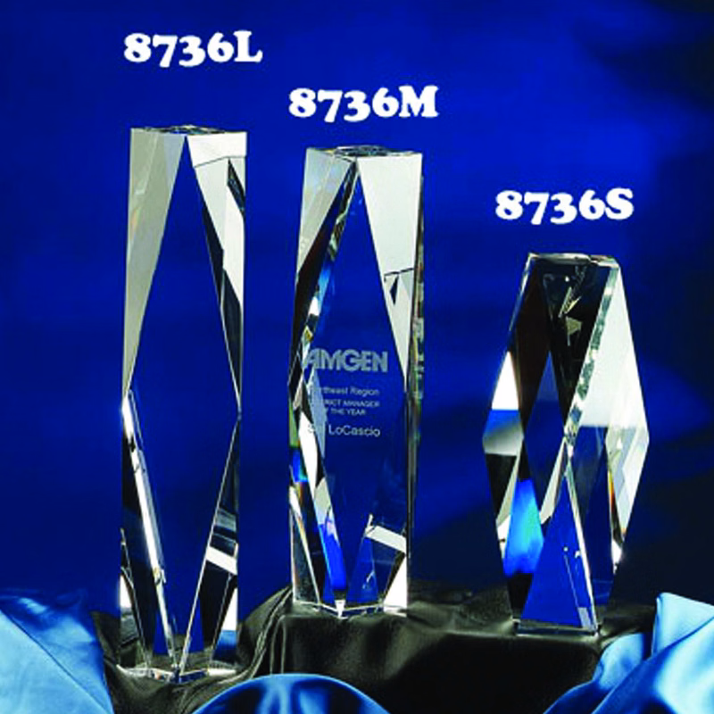 Prestige Optic Crystal Award - Medium
