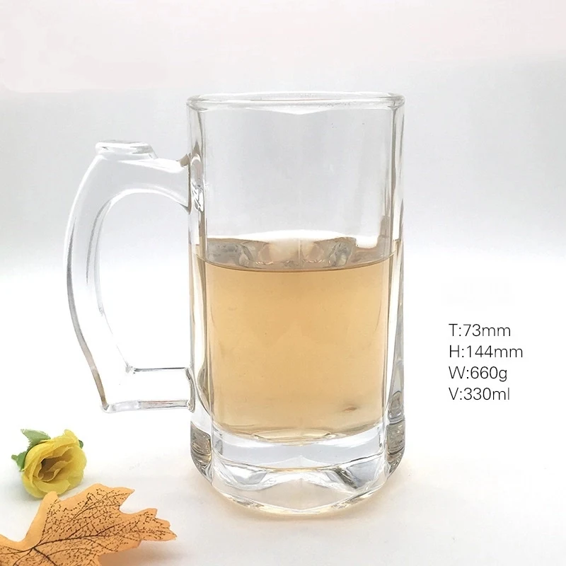 11.8 oz. Glass Pint Beer Steins 1