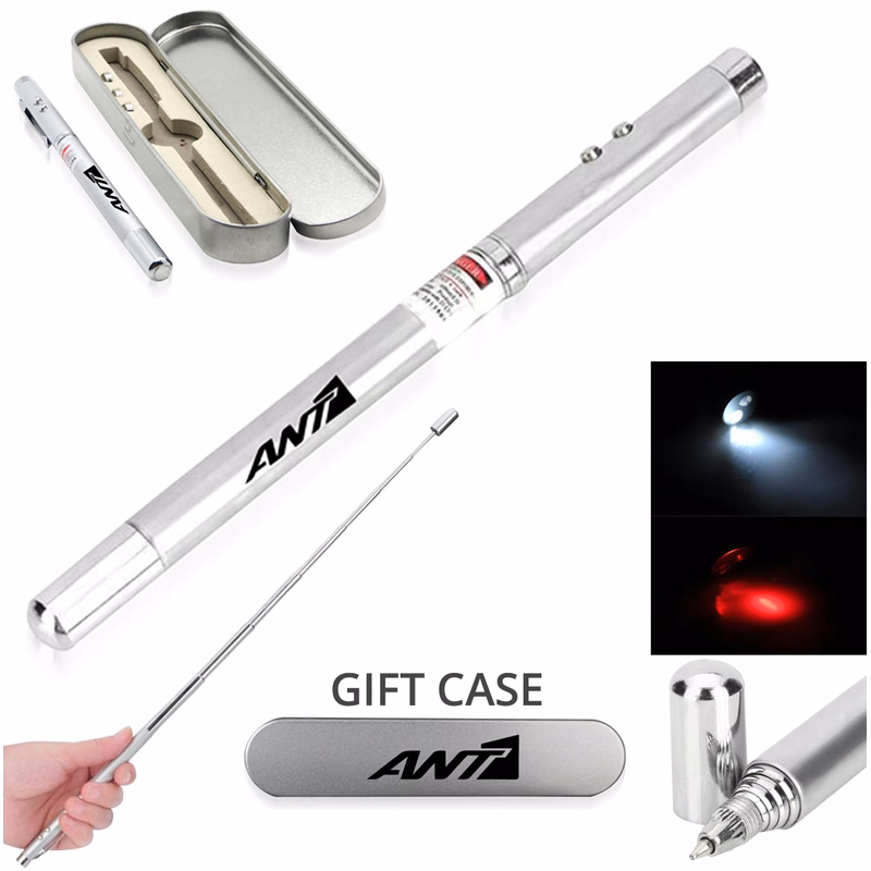SilverBeam Executive Telescopic Laser Pointer Pen