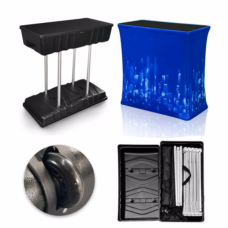 Folding Exhibition Storage Box Table
