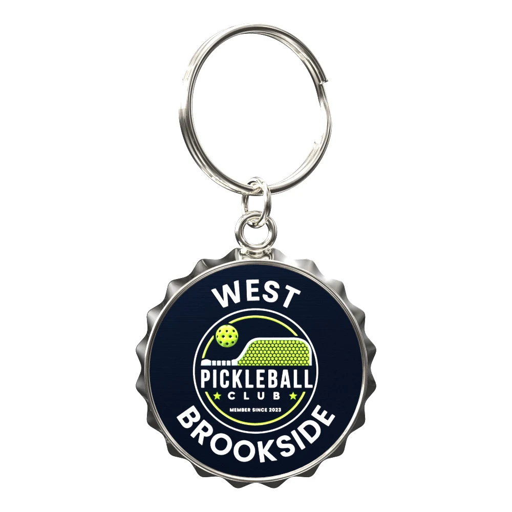 Vibraprint® Premium Bottle Cap Bottle Opener Key Tag 1