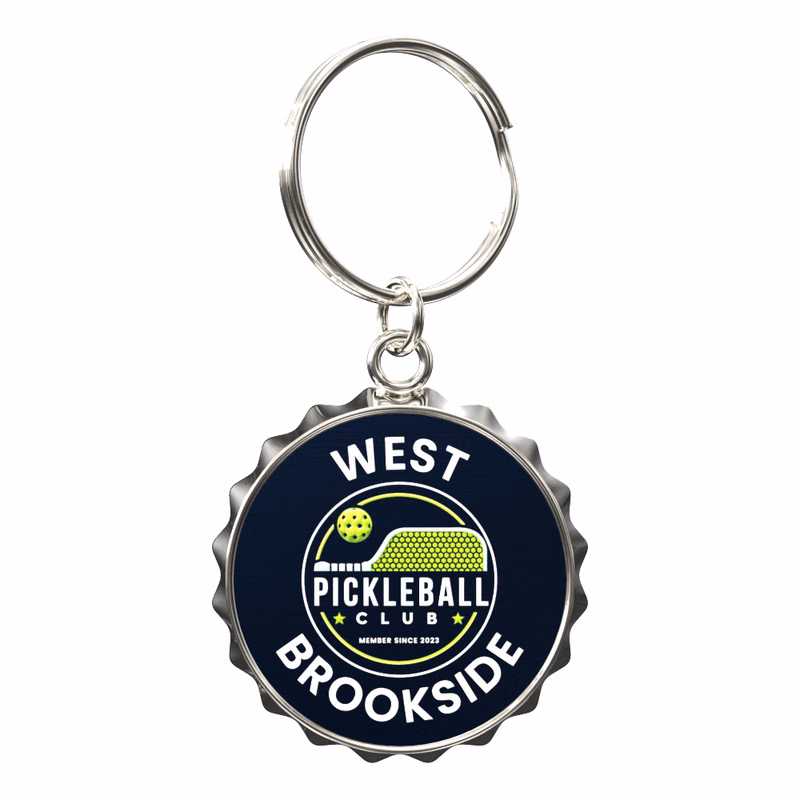 Vibraprint® Premium Bottle Cap Bottle Opener Key Tag