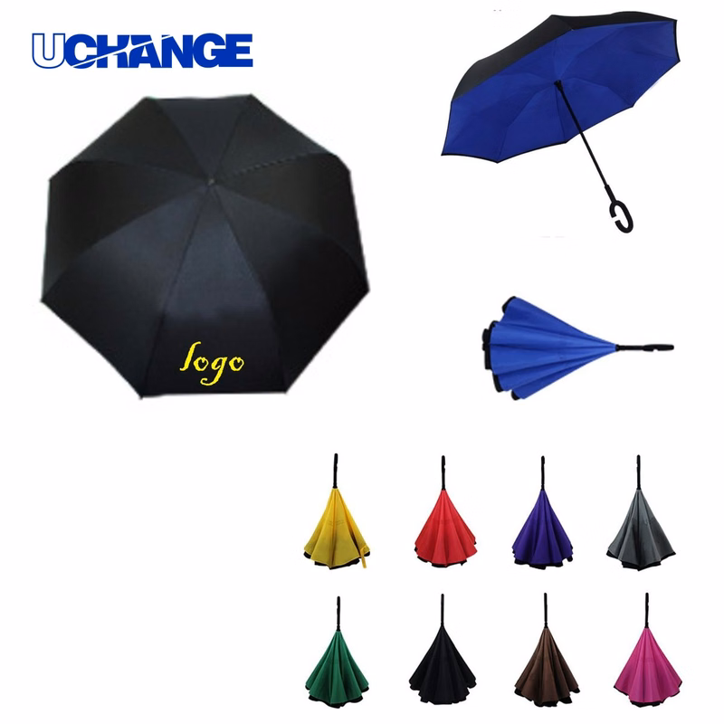 8-Rib C-Handle Double-Layer Inverted Umbrella