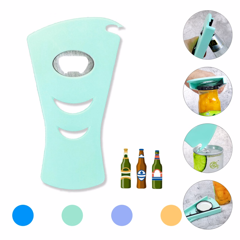 Magnetic 3-in-1 Bottle Opener