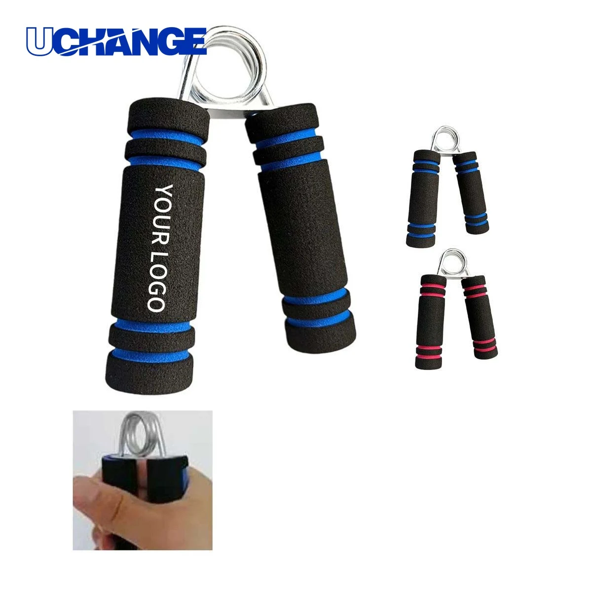 Compact Grip Strengthener with Sponge Handle 1