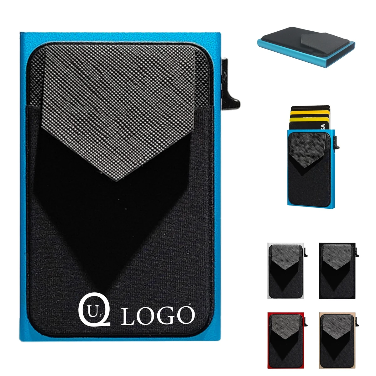 Aluminum Card Holder Money Clips 1