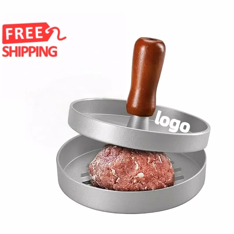 Stainless Steel Burger Patty Press