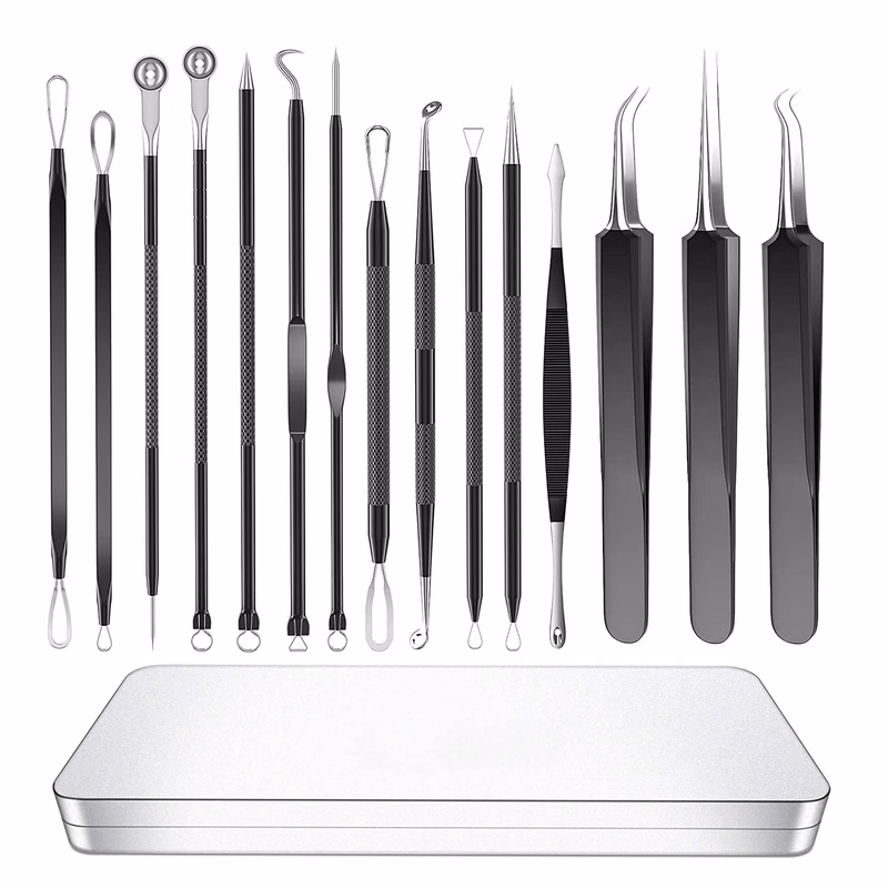 15 PCS Blackhead Remover Tools