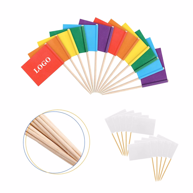 Toothpick Flag Cupcake Decoration Flag