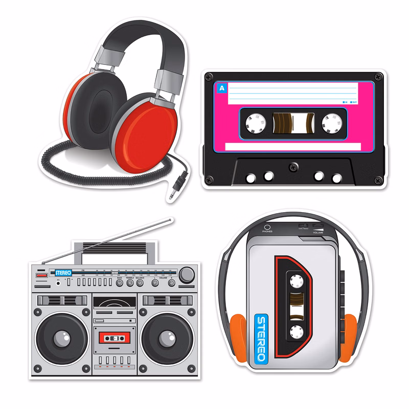 Cassette Player Cutouts