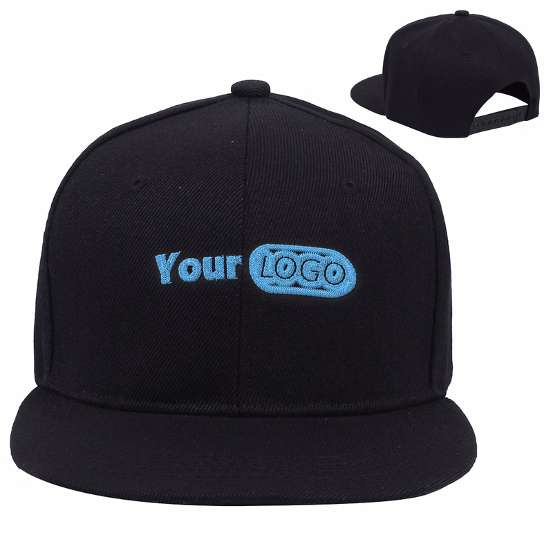 Polyester Classic Flat Brim Snapback Hat ?C Perfect For Casual And Athletic Wear