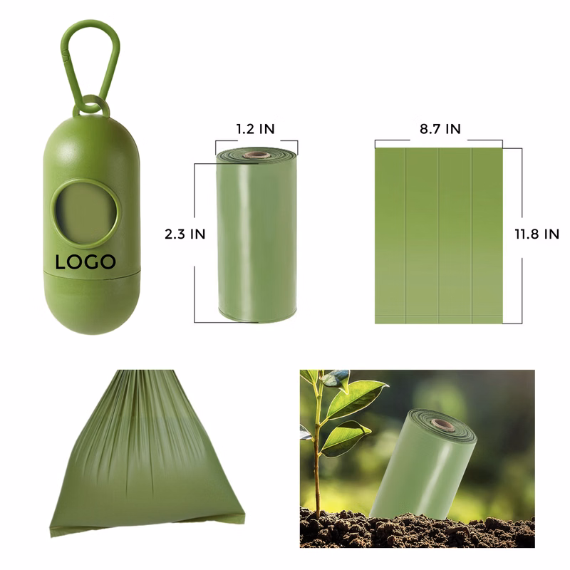 MOQ 10 PCS Durable Compostable Pet Waste Bag