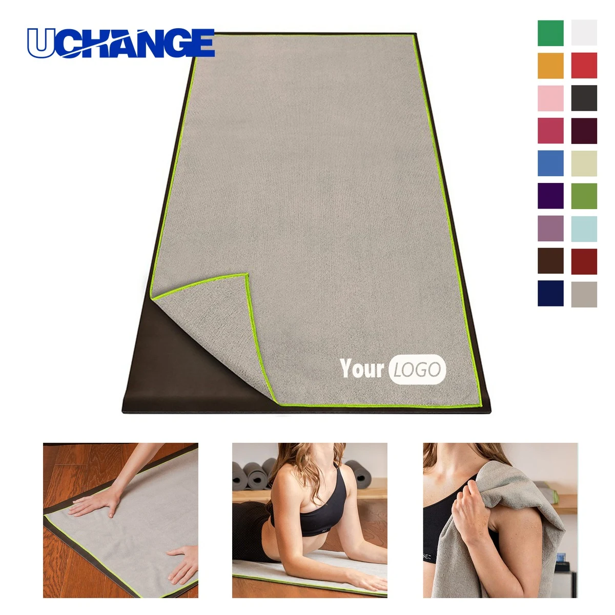 Microfiber Quick Dry Yoga Mat Towel 1
