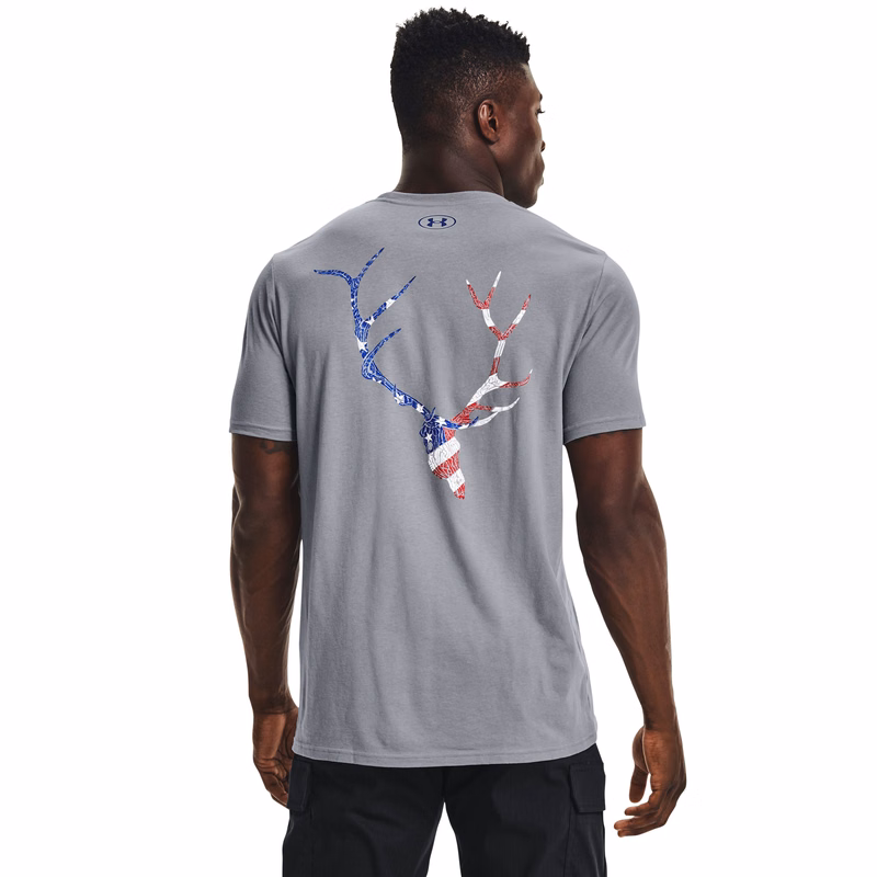 Men's UA Freedom Elk Euro Flag Fill T-Shirt 