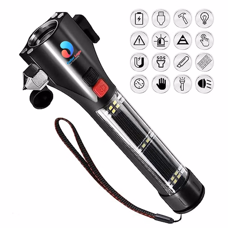Car Safety Hammer Flashlight