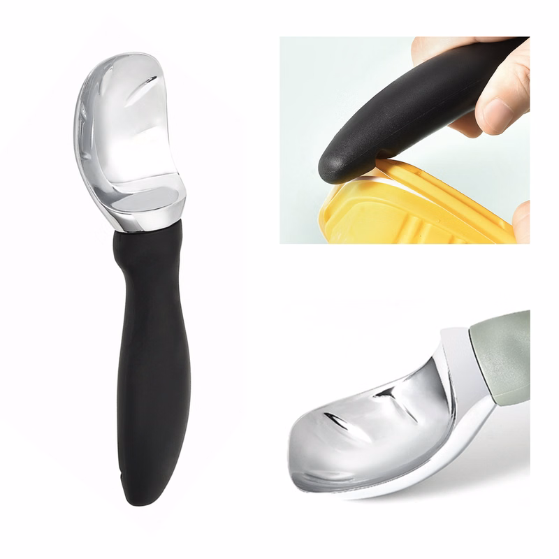 MOQ 10 PCS Stylish Alloy Ice Cream Scoop