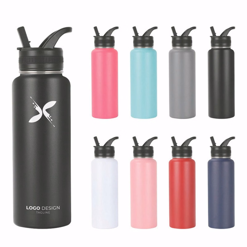 40oz Insulated Water Bottles, Vacuum Insulated Stainless Steel Sport Tumbler