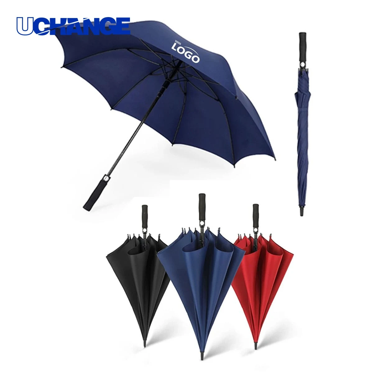 Durable Golf Long Fiber Umbrella 1
