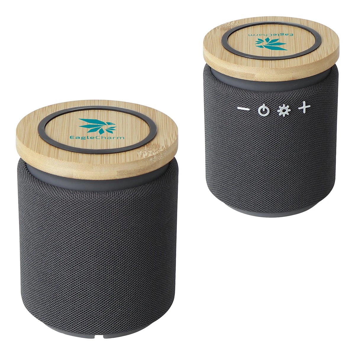 Bamboo Wireless Speaker & 10W Wireless Charger 1