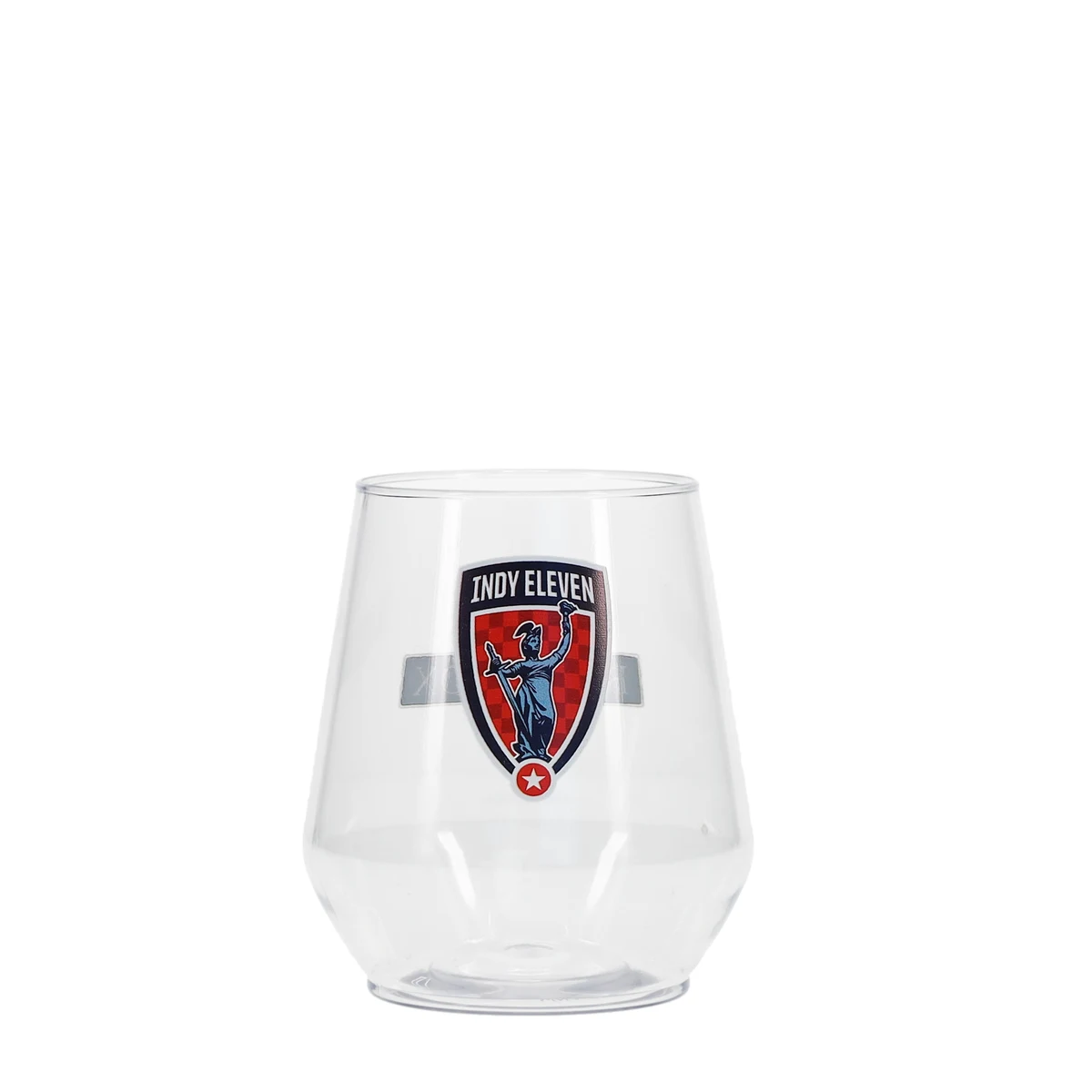 12 oz Reserv Plastic Stemless Glass Clear Digital Print 1