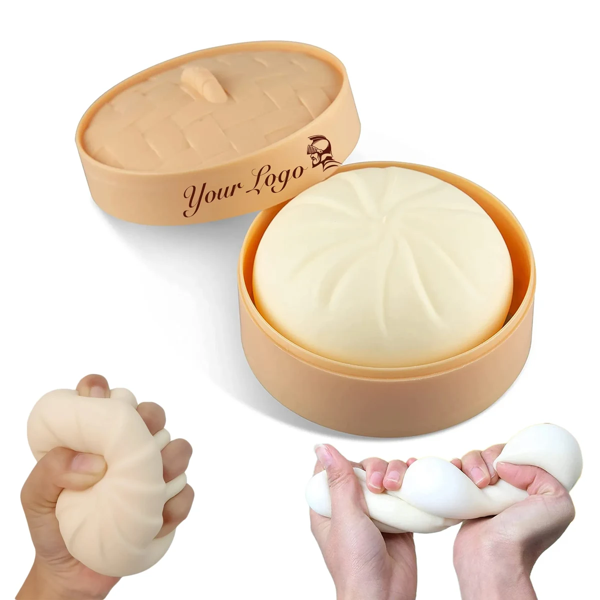 Dumpling Squishy Stress Ball 1