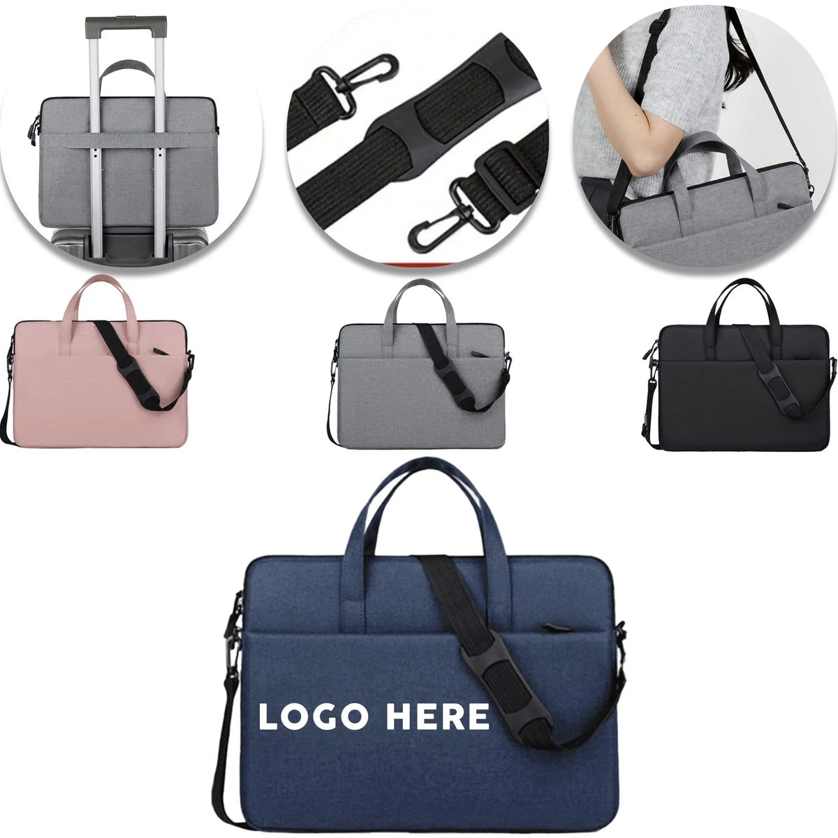 14 Inch Crossbody Laptop Bag 1