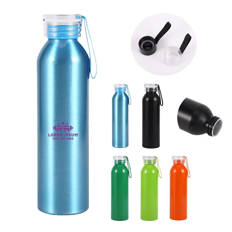 20oz Aluminum Water Bottle Leak-Proof with Handle 1