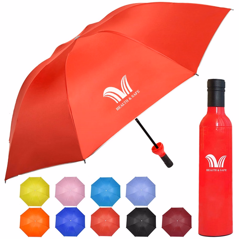 Novelty Gift-Custom Bottle Umbrella