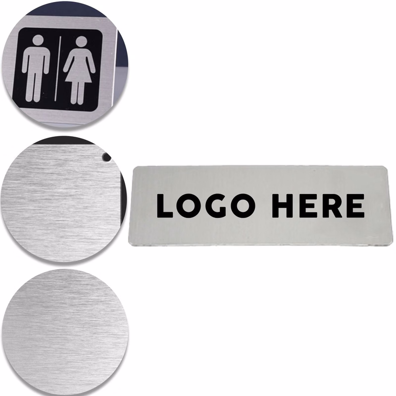 9 by 3?Inch Personalized Metal Nameplate