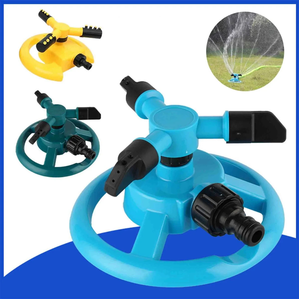 360-Degree Rotating Garden Sprinkler 1