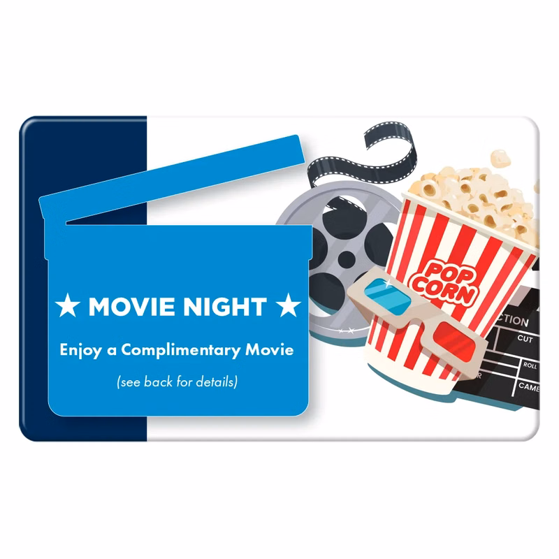 Movie Night Gift Card