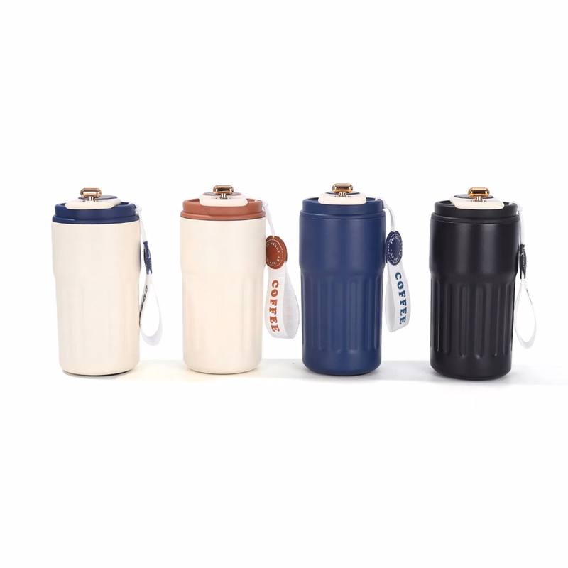15 Oz. Smart Temperature Display Coffee Mug with Rope