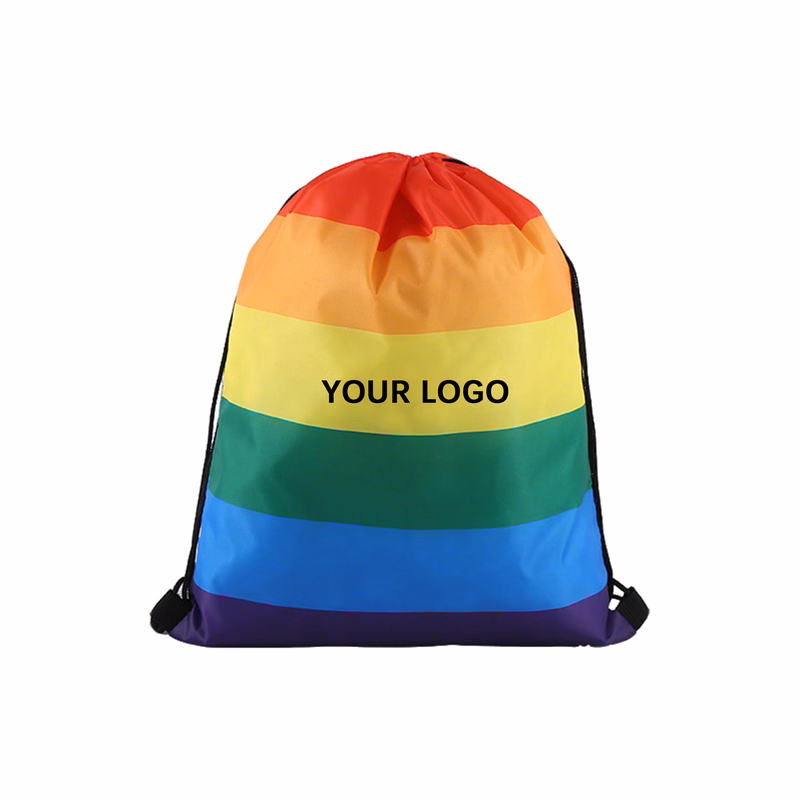 210D Polyester Drawstring Sport Pack 17" x 14"