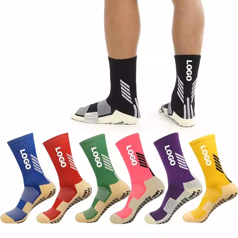 Anti Slip Screw Soccer Socks