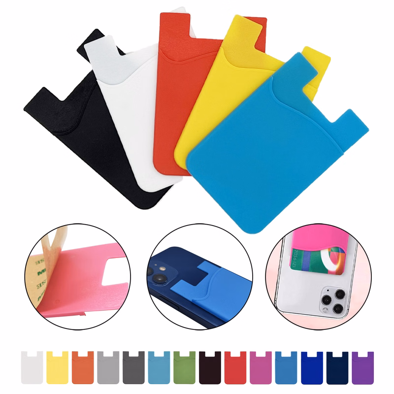 Silicone Stick Card Holder