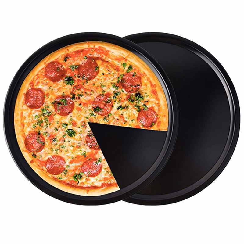 8" Stainless Steel Pizza Baking Pan