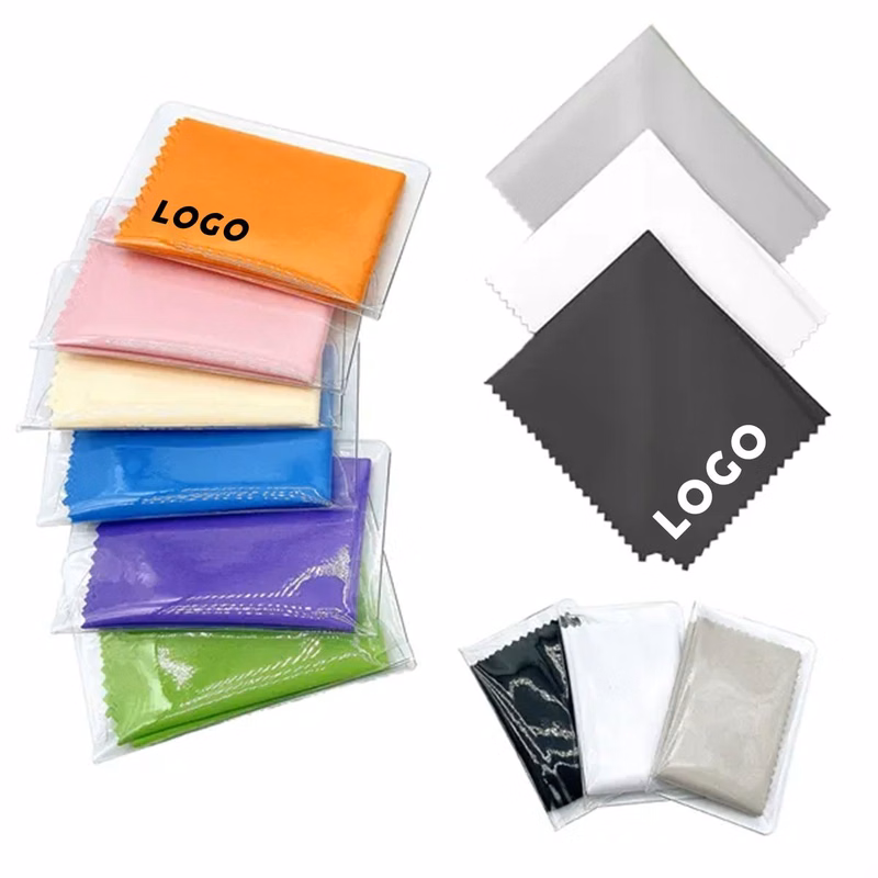 Cleaning Cloth in Printed Pouch