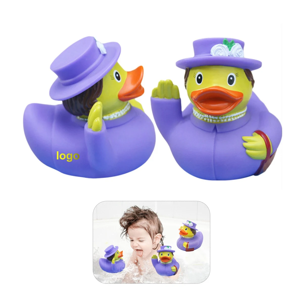 Rubber Duck with Handbag 1