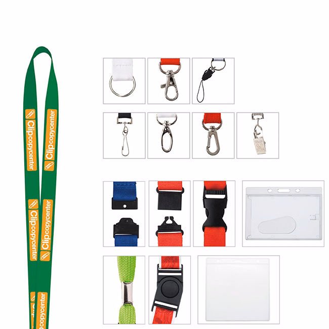 Universal Source® 3/4" Polyester Woven Lanyard