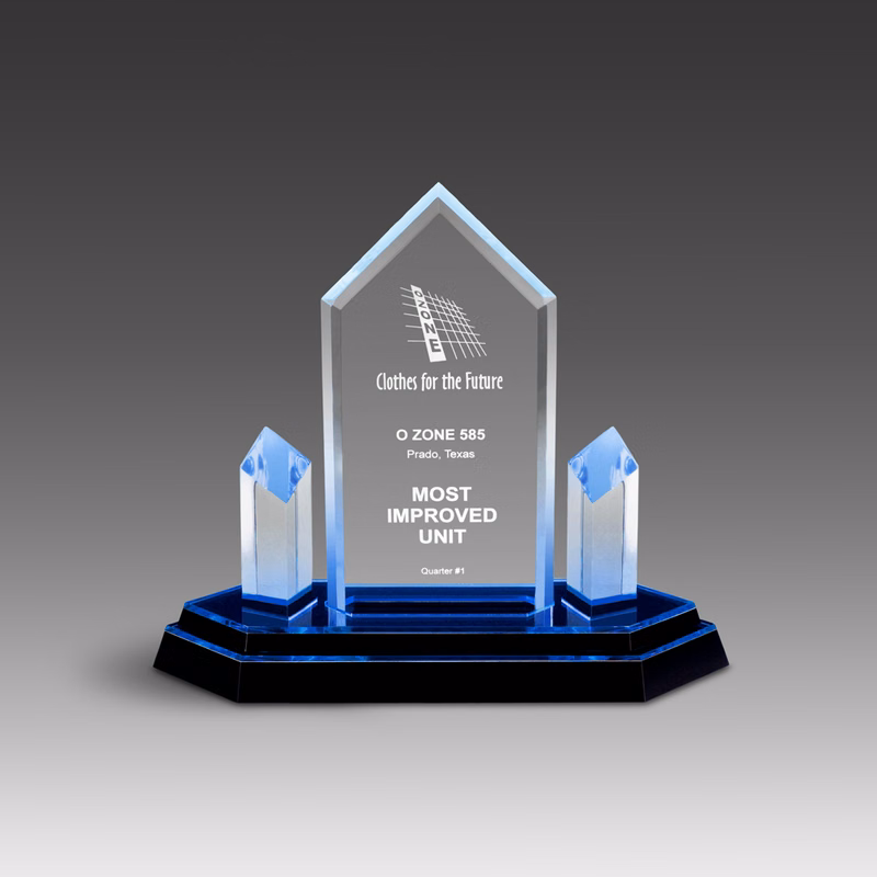 Tridant Award (10-3/8"x9-3/8x3-1/16")