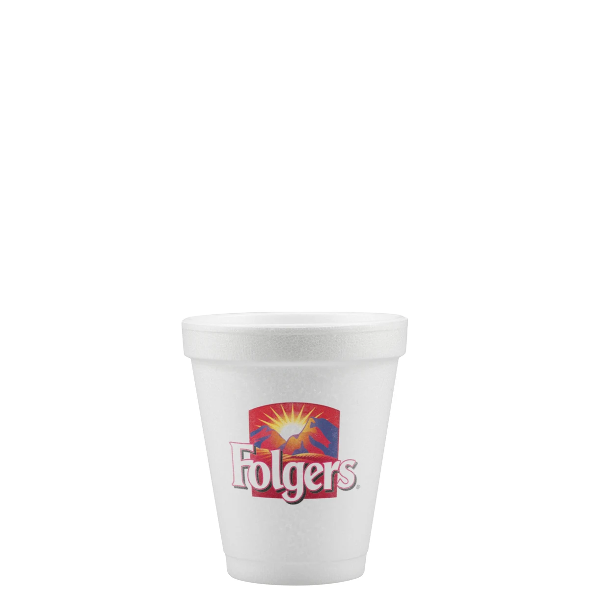 6 oz Foam Cup White Digital Print 1
