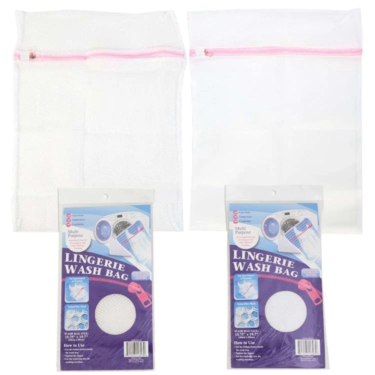 Lingerie Wash Bag White 1