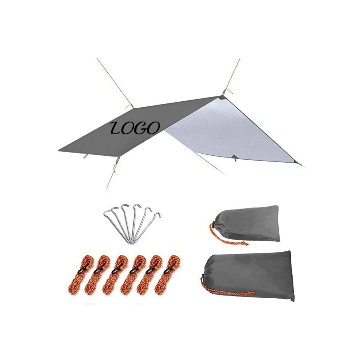 Lightweight Backpacking Rain Tarp 1