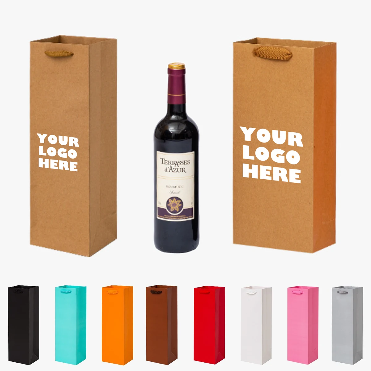 Red Wine Tote Bag 1