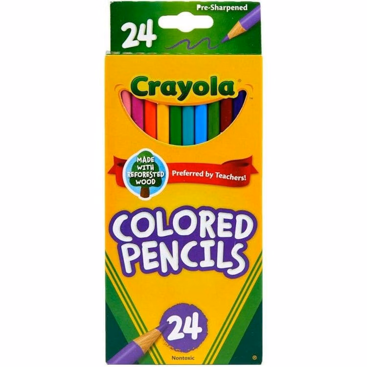 Crayola Colored Pencils - 24 Pack
